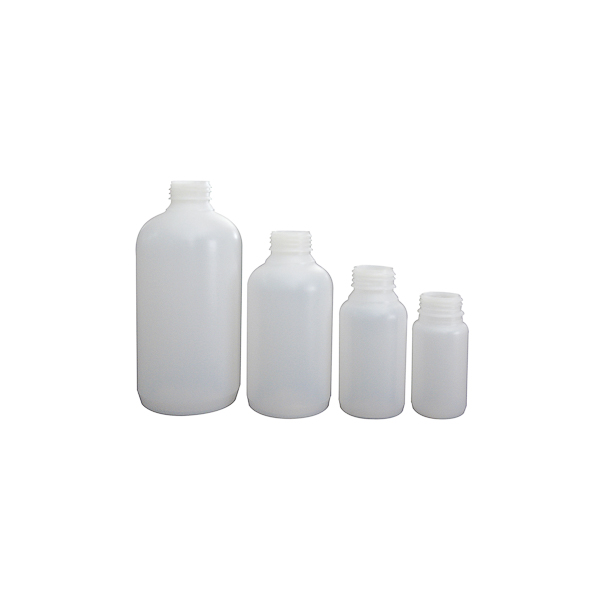 BOTTIGLIA IN HDPE CON COLLO LARGO