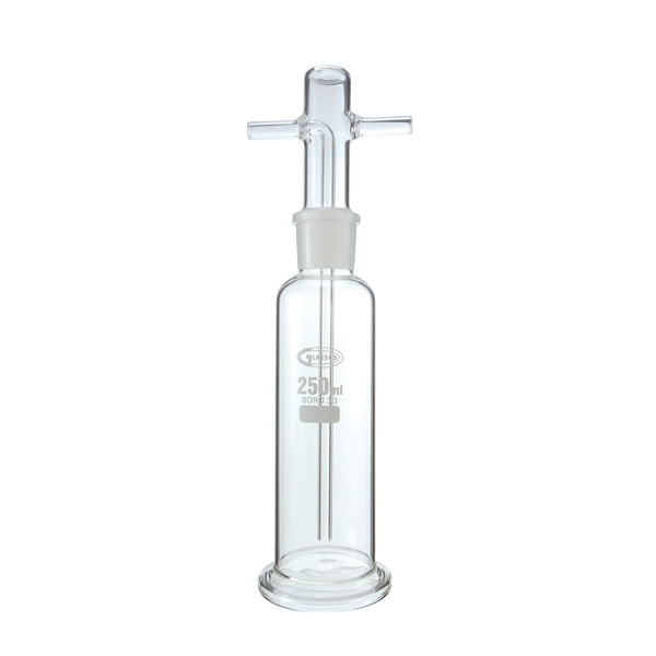 FLACONE DRECHSEL PER LAVAGGIO GAS, GLASSCO