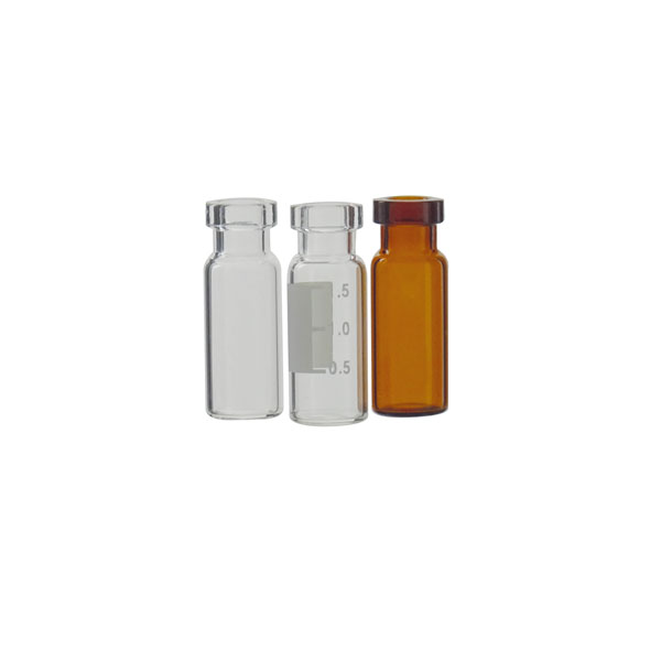 Fiala da cromatografia, 12 x 32 mm, 2 ml, imboccatura a fascetta