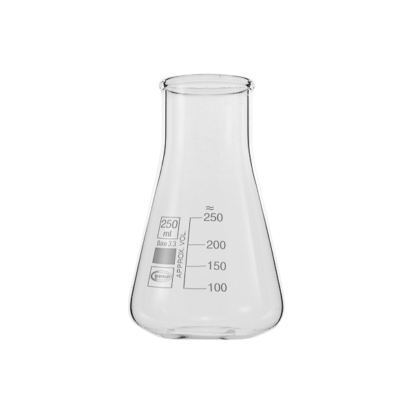 Beuta Erlenmeyer collo largo, GLASSCO