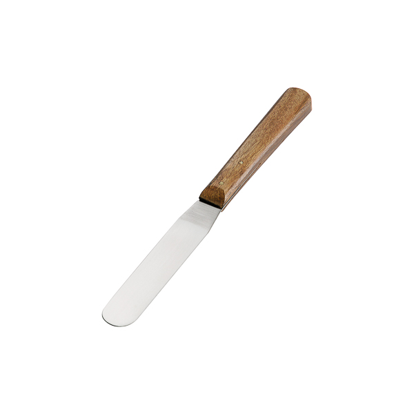 Spatola con manico in legno
