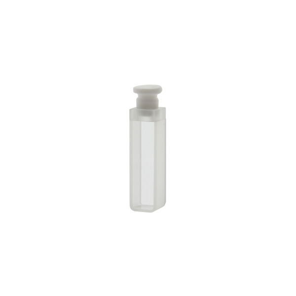 CUVETTA PER SPETTROFOTOMETRIA (MACRO) STANDARD CON COPERCHIO IN PTFE