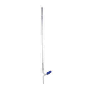 Buretta con rubinetto a spillo in PTFE, classe AS, GLASSCO