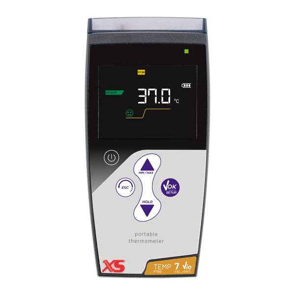 *TERMOMETRO PORTATILE MODELLO TEMP 7 VIO PT100