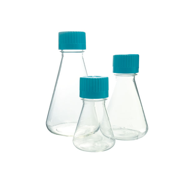 Beuta Erlenmeyer sterili per coltura cellulare